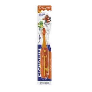 ELGYDIUM Kids Dragon, da 2 a 6 anni - Spazzolino da denti per bambini