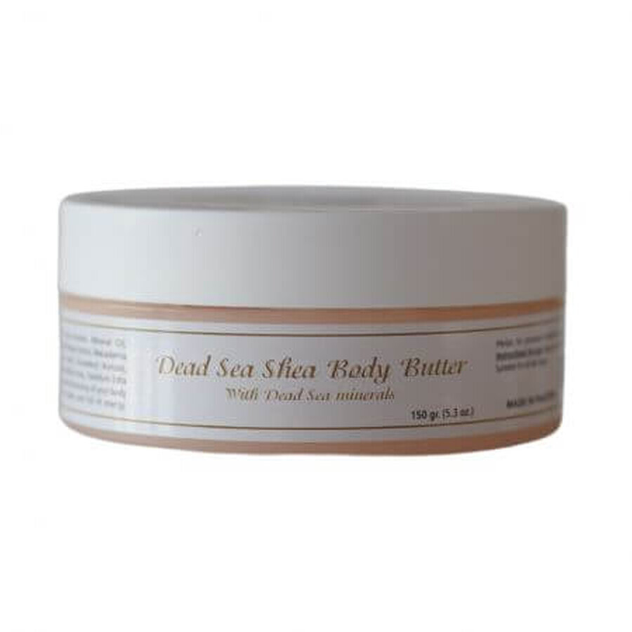 Body Butter with Shea Butter and Dead Sea Minerals, 150 g, Dead Sea Pearls