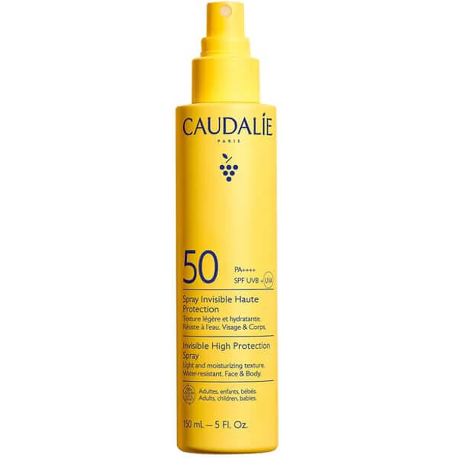 Caudalie | Onzichtbare zonnebrandspray met hoge beschermingsfactor voor gezicht en lichaam SPF 50 | 150 ml