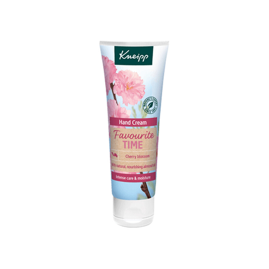 Crema pentru maini, Flori de cires, 75 ml, Kneipp