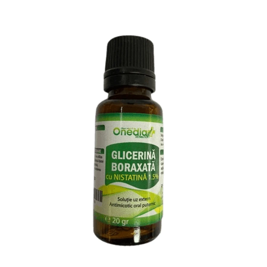 Boraxglycerine met nystatine 1,5% 20 g, Onedia