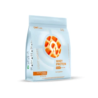 QNT | Light Digest Proteine del siero di latte al caramello salato | 500 g