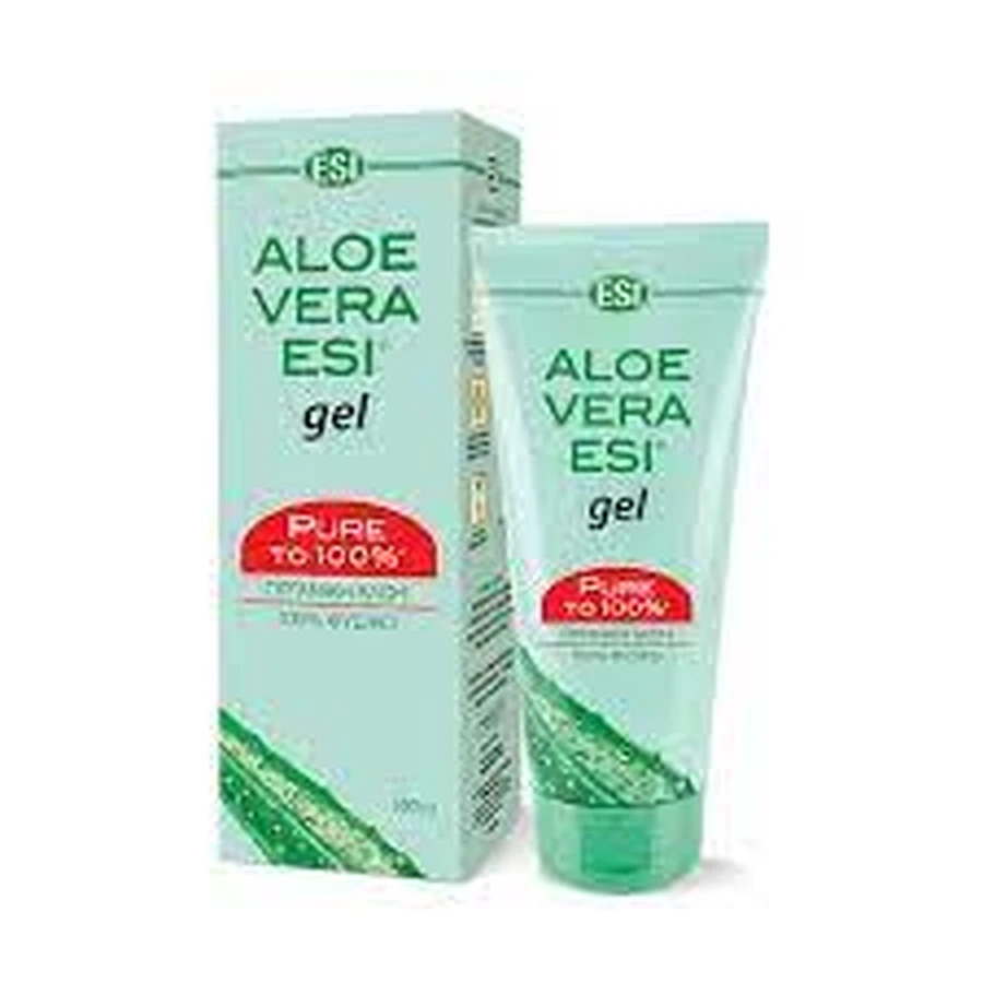 ESI | Aloe-Vera-Gel | Feuchtigkeitsspendendes Gel zur Linderung von Verbrennungen | 100 ml