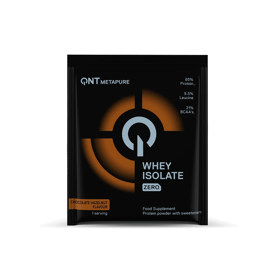 QNT | Metapure Zero – izolat białka serwatkowego o smaku czekoladowo-orzechowym | 30 g : ceny i cechy