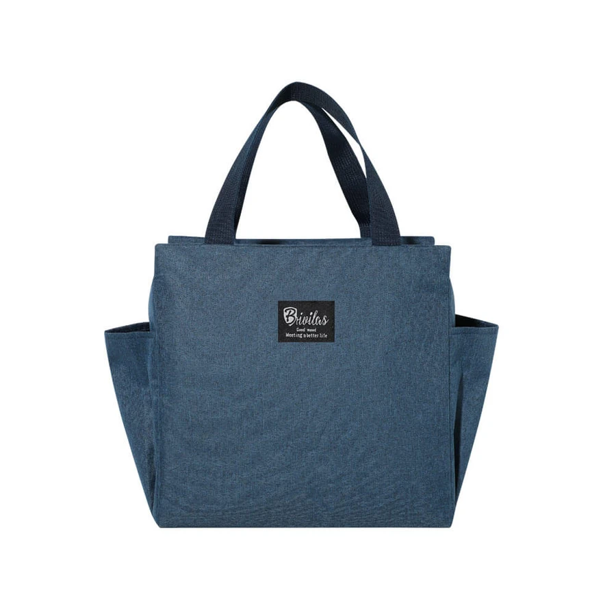9-Liter-Lunch-Kühltasche in Bernstein | Blau