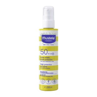 Mustela | Sonnenschutz mit LSF 50 für Körper und Gesicht für Säuglinge und Kinder | 200 ml