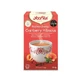 Yogi Tea | Energía positiva: arándano y hibisco | Té negro ecológico | 17 bolsitas de té