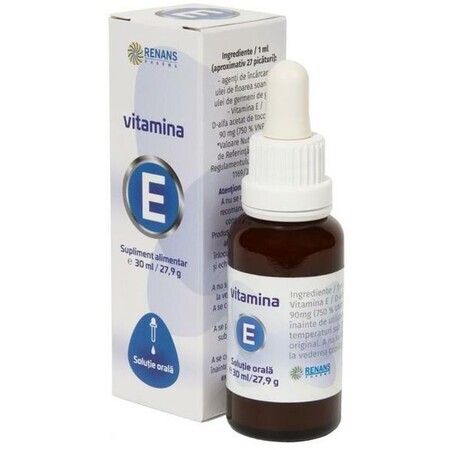 Vitamin E ölig, Lösung zum Einnehmen, 30 ml, Renans