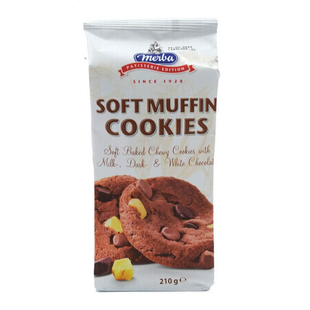 Weiche Muffin-Kekse, 210g, Mebra