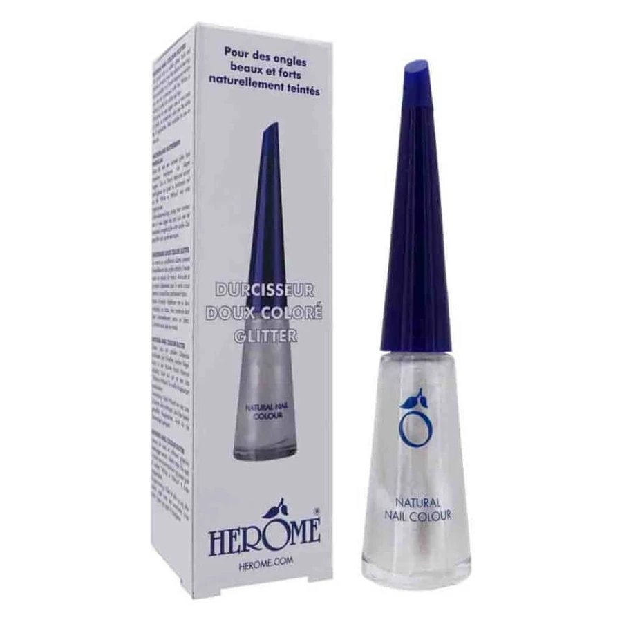 HEROME GEKLEURDE GLITTER ZACHTE NAGELVERSTERKER 10 ML