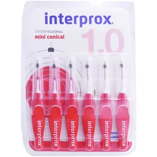 INTERPROX MINI KONISCHE ZWISCHENZAHNBÜRSTEN, 6ER-PACK