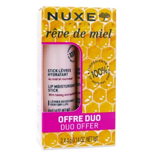 NUXE REVE DE MIEL NAWILŻAJĄCY BALSAM DO UST 2x4 g