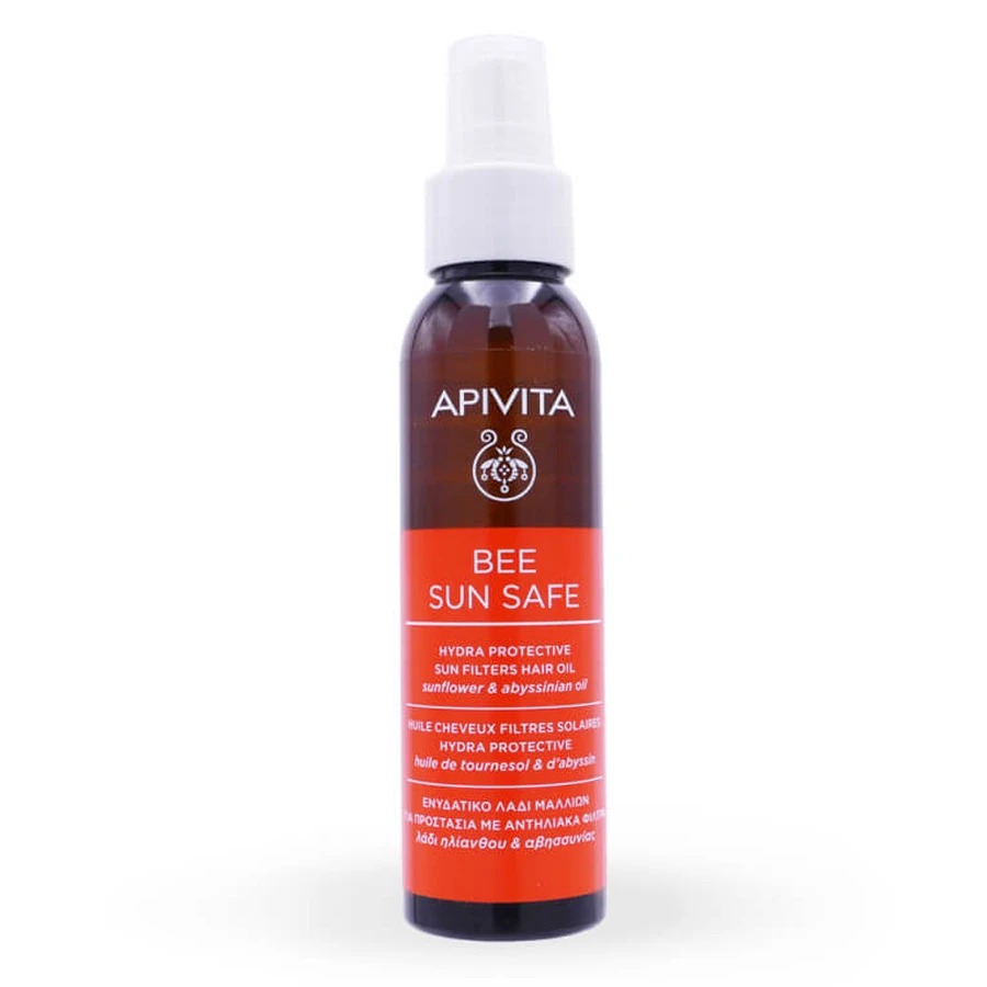 APIVITA BEE SUN SAFE HAIR OIL WITH HYDRA PROTECTIVE SUNSCREEN 100ML