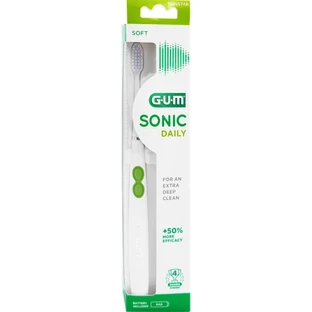 GUM SONIC DAILY SOFT BATTERY-POWERED TOOTHBRUSH