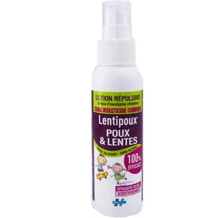 LOȚIUNE REPELENTĂ LENTIPOUX ÎMPOTRIVA PĂDUCHILOR ȘI A LENTILOR 100 ML
