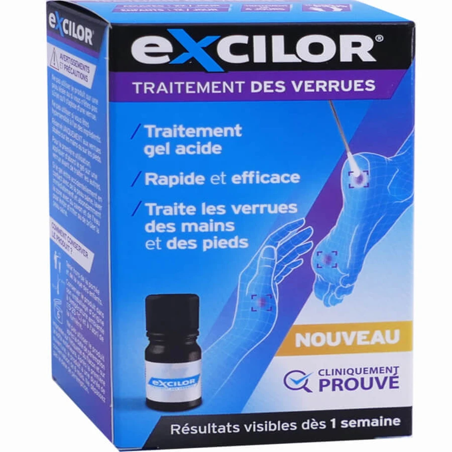 EXCILOR WARTS TREATMENT 4 ML