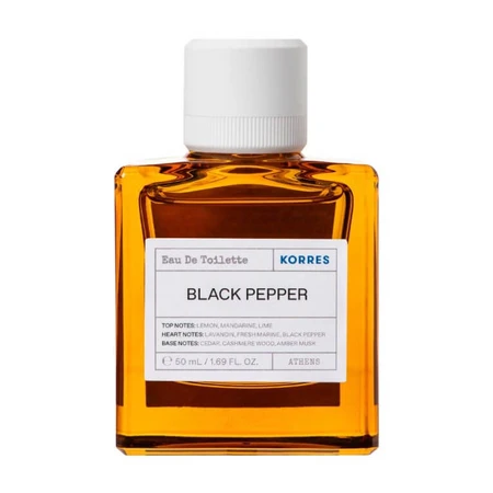 KORRES BLACK PEPPER EAU DE TOILETTE FÜR HERREN 50 ML