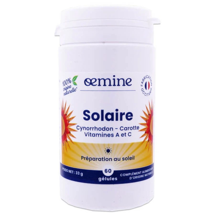 OEMINE SOLAIRE 60 GÉLULES