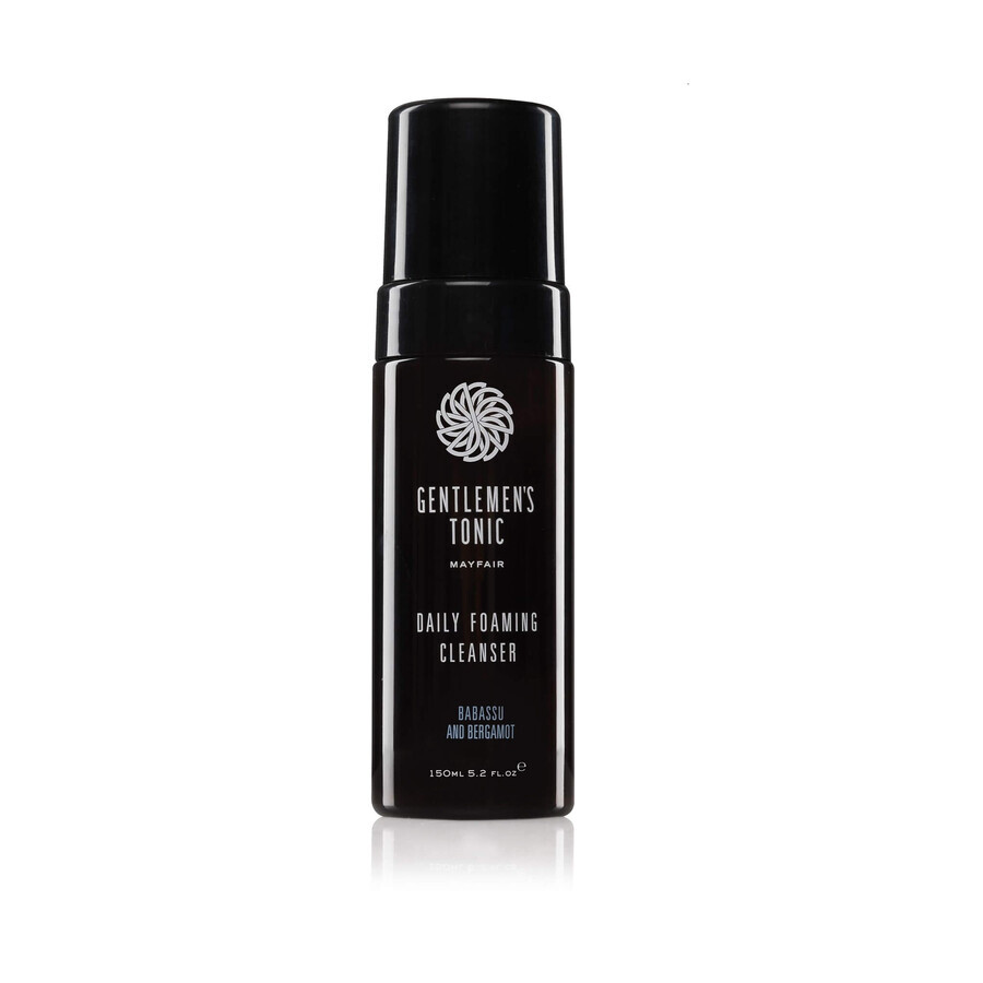 Babassu & Bergamotte Gesichtsreinigungsschaum, 150 ml, Gentlemen's Tonic