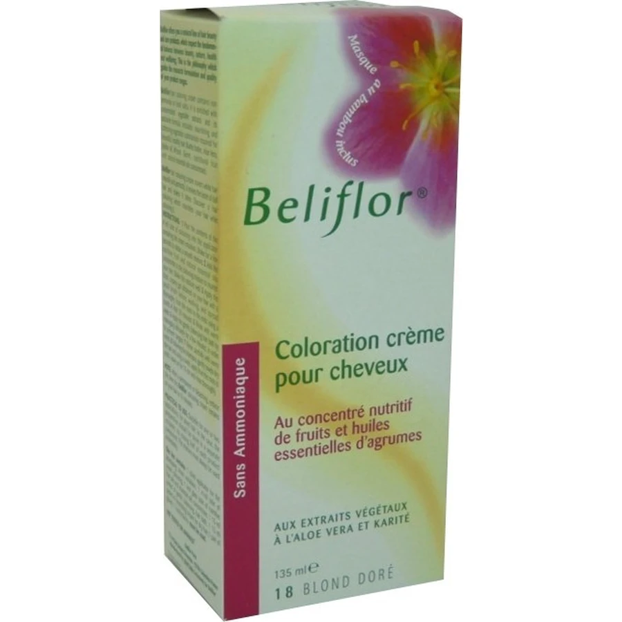 BELIFLOR HAARKLEURCRÈME 18 GOUDBLOND 120 ML
