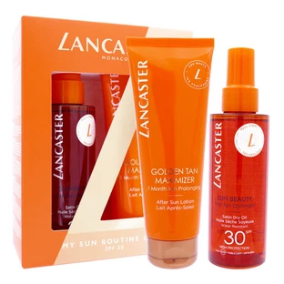 LANCASTER MY SUN ROUTINE DUO ULEI SEC SPF30 + LAPTE DUPĂ EXPUNERE LA SOARE