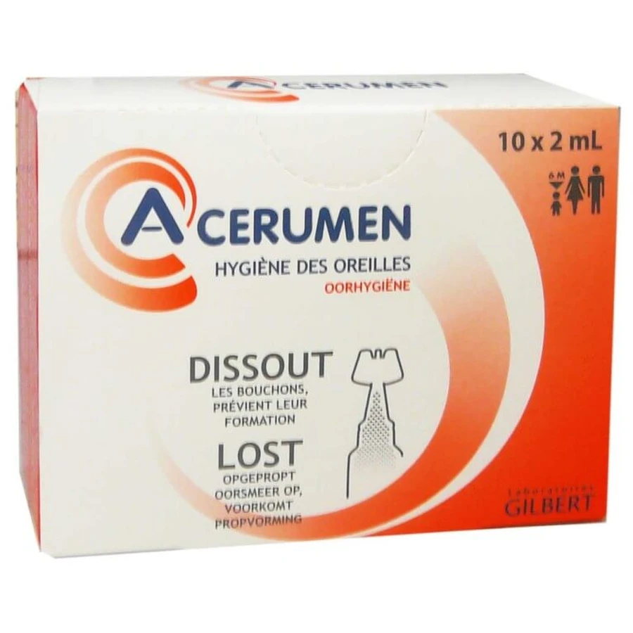 LIMPIADOR DE CERUMEN PARA LOS OÍDOS 10 X 2 ML