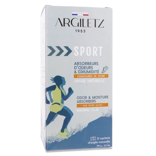 ARGILETZ SPORT ABSORBANT DE MIROURI ȘI UMIDITATE 12 PUNGI