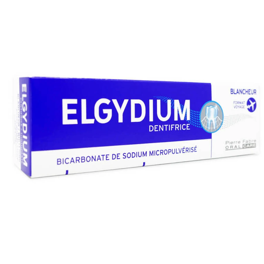 ELGYDIUM PASTA DE DINȚI ALBITOARE CU BICARBONAT DE SODIU 50 ML