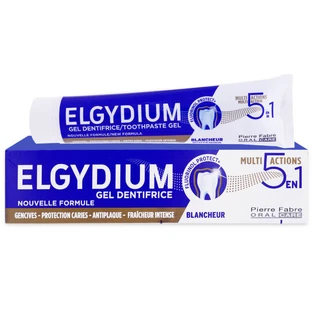 ELGYDIUM GEL DE DINTĂ ALBITOR CU ACȚIUNE MULTIPLĂ 5 ÎN 1 75 ML