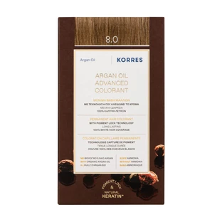 KORRES VOPSEA DE PĂR CU ULEI DE ARGAN 8.0 BLOND DESCHIS