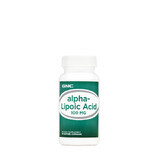 Gnc Alpha-lipoic Acid 100 Mg, Ala Acid Alfa Lipoic, 60 Cps