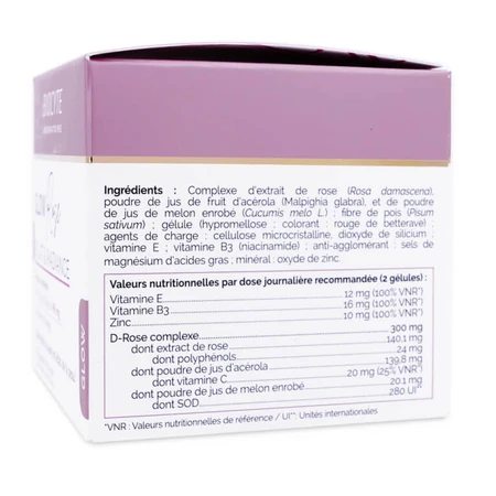 BIOCYTE GLOW ROSE STRĂLUCIRE ȘI LUMINOZITATE 60 DE CAPSULE