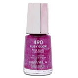 ESMALTE DE UÑAS MAVALA + SILICON RUBY GLOW 490 5 ML