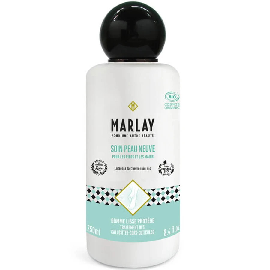 MARLAY LOȚIUNE CU CHELIDOINĂ 250 ML PENTRU PICIOARE ȘI MÂINI CU ULEIURI ESENȚIALE BIO