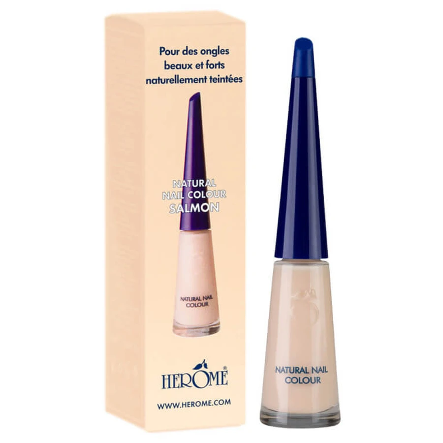HEROME ZACHTE NAGELVERSTERKER, ZALMKLEUR, 10 ML