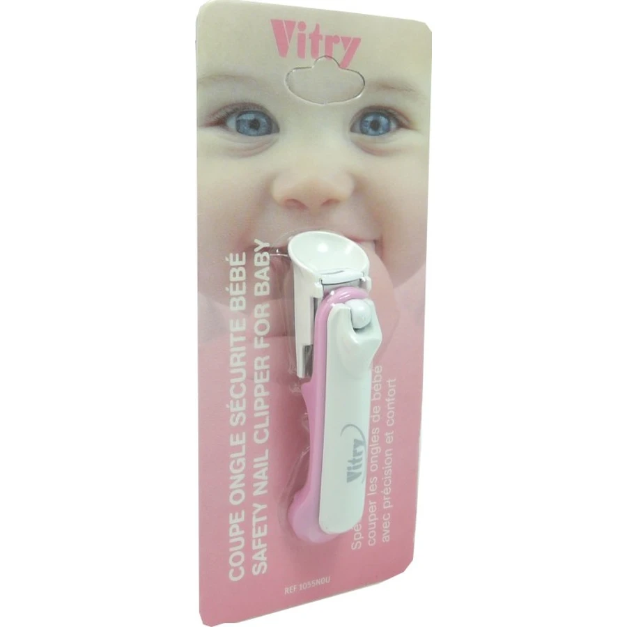 VITRY SICHERE BABY-NAGELSCHERE, ROSA