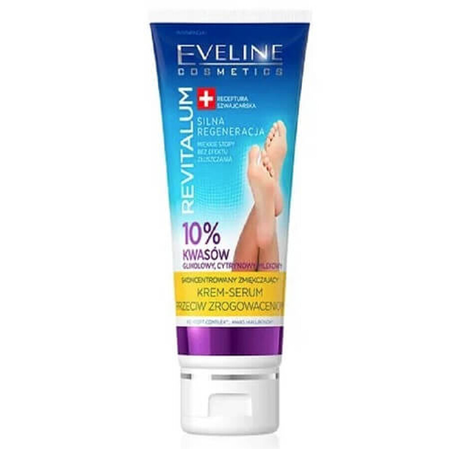 Revitalum Fußcreme mit 10% Glykolsäure, 75 ml, Eveline Cosmetics