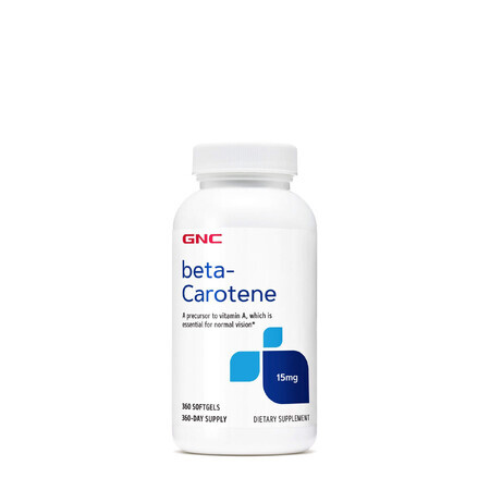 Gnc Beta-caroten 15 Mg, 360 Cps