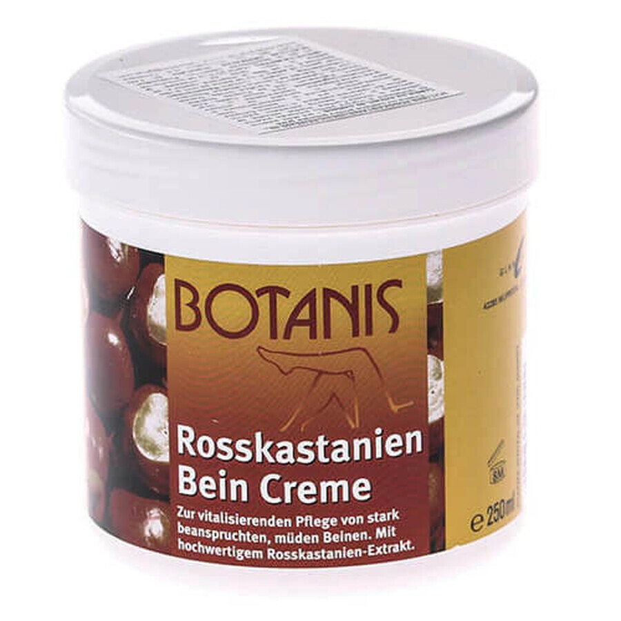 Crema para pies con extracto de castaña Botanis, 250 ml, Glancos