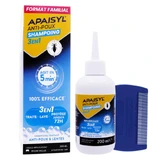 APAISYL 3-IN-1 ANTI-LICE SHAMPOO + COMB, FAMILY SIZE