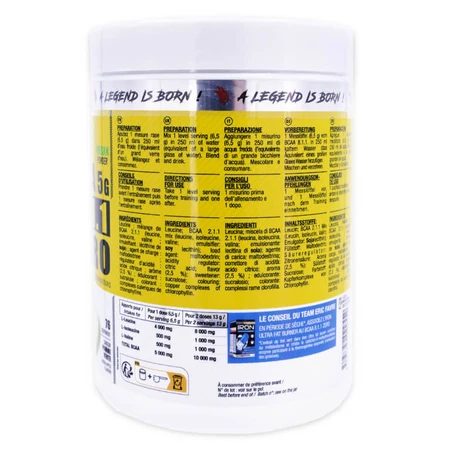ERIC FAVRE BCAA 8.1.1 ZERO MANZANA VERDE 500 g
