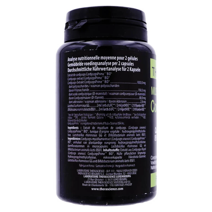 THERASCIENCE MUSHROOMSSENTIEL CORDYCEPS PRIME 60 CAPSULES