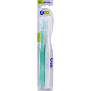 CEPILLO DE DIENTES SUAVE INAVA, PAQUETE DE 2