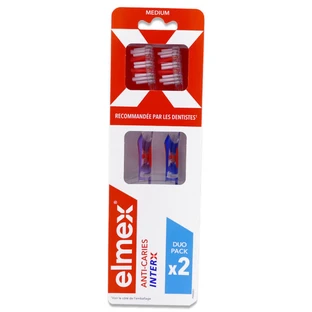 ELMEX ANTI-CARIES INTERX 2 MEDIUM TOOTHBRUSHES