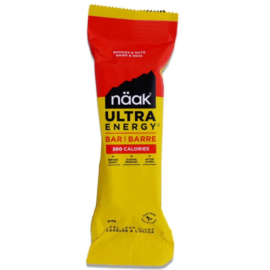 NAAK ULTRA ENERGY BATOANE CU FRUCTE DE PĂDURE ȘI NUCI 50G