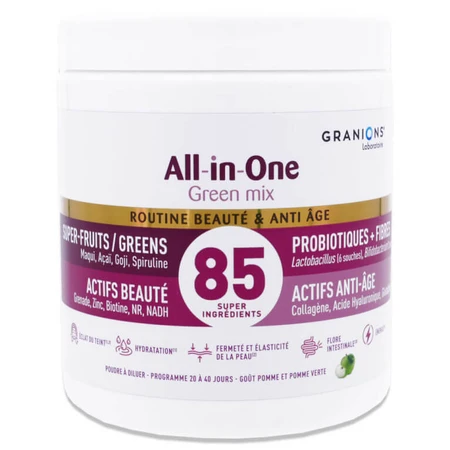 GRANIONS ALL IN ONE RUTINĂ DE FRUMUSEȚE ȘI ANTI-ÎMBĂTRÂNIRE 166G