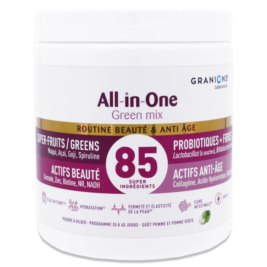 GRANIONS ALL IN ONE RUTINĂ DE FRUMUSEȚE ȘI ANTI-ÎMBĂTRÂNIRE 166G