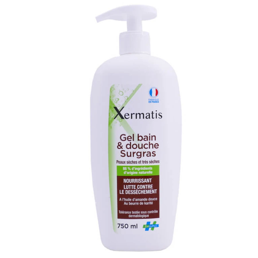 EVOLUPLUS XERMATIS GEL DE BAIE ȘI DUȘ HIDRATANT 750 ML