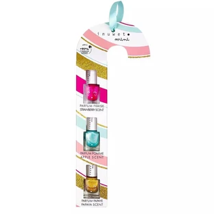 INUWET MINI SUCRE D'ORGE SET (3 NAIL POLISHES)
