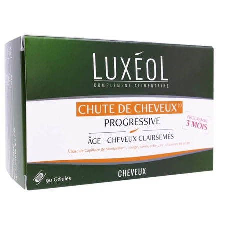 LUXÉOL PROGRESSIVE HAARUITVAL 90 CAPSULES